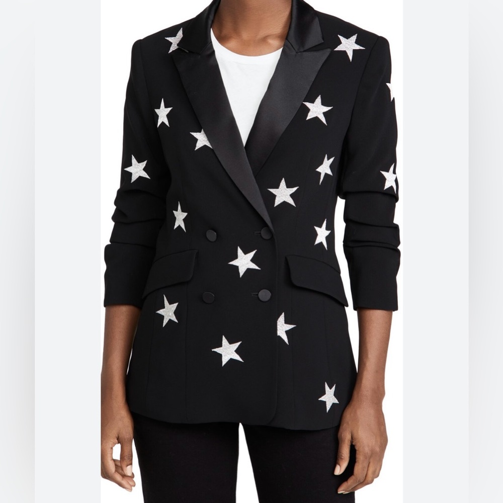 Cinq a Sept Embroidered Lila blazer size 4